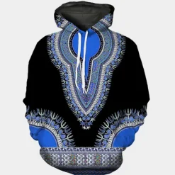 American Indian African Dashiki Hoodie Harajuku Graphic Kawaii For Men's Women's Adults' Halloween 3D Print Vacation Halloween