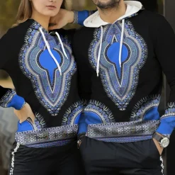 American Indian African Dashiki Hoodie Harajuku Graphic Kawaii For Men's Women's Adults' Halloween 3D Print Vacation Halloween