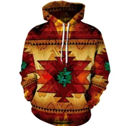 American Indian Native American Hoodie 3D Harajuku Graphic Kawaii For Men's Women's Adults' Halloween Carnival 3D Print