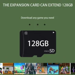 AMPOWN G11 Pro 4K HD 3D GameBox Video game console 64G 128G 256G game sopa 2.4G tablet GamePad support PSP GBC GBA N64 40000 games,Christmas Birthday Party Gifts for Friends and Children