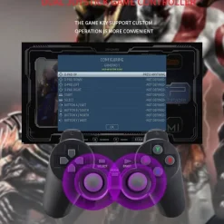 AMPOWN G11 Pro 4K HD 3D GameBox Video game console 64G 128G 256G game sopa 2.4G tablet GamePad support PSP GBC GBA N64 40000 games,Christmas Birthday Party Gifts for Friends and Children