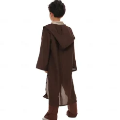 Anakin Skywalker Jedi Knight Halloween Cosplay Costume Outfits Obi-Wan Kenobi Movie / TV Theme Costumes Kid's Boys' Masquerade Party / Evening Easy Halloween Costumes Dress Up