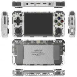 ANBERNIC RG35XX H Handheld Game Console, 3.5 Inch HD Screen Portable Audio Video Player, Double Rocker Handheld Retro Game Console