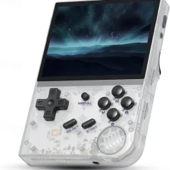 ANBERNIC RG35XX Retro Handheld Game Console Linux System 3.5 Inch IPS Screen Portable Pocket Video Player 10000+ Games Boy Gift, Christmas Birthday Party Gifts for Friends and Children