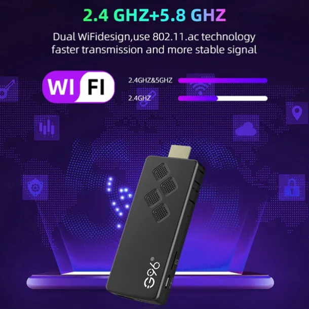 Android 11 and Above TV Box Factory Outlet G96-TV stick 8K 8K RK3318 2GB 16GB 8GB