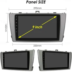 Android 12 Car Radio for Toyota Avensis T27 2008 - 2015 GPS Navigation Multimedia Player carplay