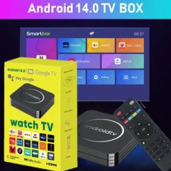 Android 12 TV Box Q3 Digital Display Cortex-A53 8GB 1GB