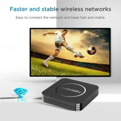 Android 12 TV Box Q3 Digital Display Cortex-A53 8GB 1GB