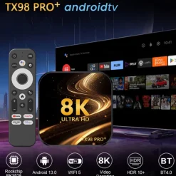 Android 12 TV Box TX98 PRO Bluetooth 4.0 4K 4K 8K RK3328 4GB 64GB