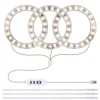 Angel Grow Light 4 or 3 Ring DC5V USB Phytolamp For Plants Led Full Spectrum Lamp For Indoor Plant Seedlings Home Flower Succulet 1pc