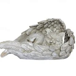 Angel Pet Cat Dog Memorial Resin Remembrance Gifts Grave Markers Pet Statue Memorial Ornament Garden Decor