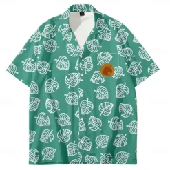 Animal Crossing Tom Nook Blouse / Shirt Anime Cartoon Anime 3D 3D Harajuku Graphic For Men's Adults' Carnival Masquerade Back To School 3D Print