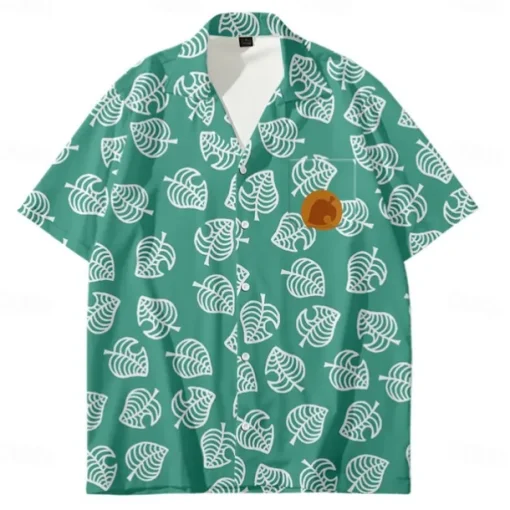 Animal Crossing Tom Nook Blouse / Shirt Anime Cartoon Anime 3D 3D Harajuku Graphic For Men's Adults' Carnival Masquerade Back To School 3D Print