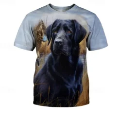 Animal Dog Dachshund T-shirt Anime 3D Graphic For Couple's Men's Women's Adults' Masquerade 3D Print Casual Daily