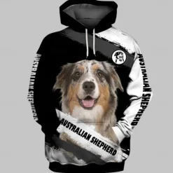 Animal Dog Hoodie Cartoon Manga Anime 3D Front Pocket Graphic For Couple's Men's Women's Adults' 3D Print