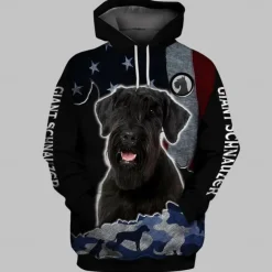 Animal Dog Hoodie Cartoon Manga Anime 3D Front Pocket Graphic For Couple's Men's Women's Adults' 3D Print