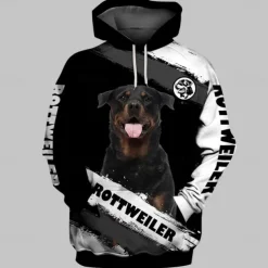 Animal Dog Hoodie Cartoon Manga Anime 3D Front Pocket Graphic For Couple's Men's Women's Adults' 3D Print