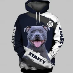 Animal Dog Hoodie Cartoon Manga Anime 3D Front Pocket Graphic For Couple's Men's Women's Adults' 3D Print