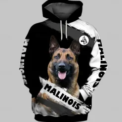 Animal Dog Hoodie Cartoon Manga Anime 3D Front Pocket Graphic For Couple's Men's Women's Adults' 3D Print