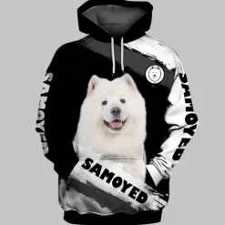 Animal Dog Hoodie Cartoon Manga Anime 3D Front Pocket Graphic For Couple's Men's Women's Adults' 3D Print