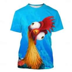 Animal T-shirt Anime 3D Graphic For Couple's Men's Women's Adults' Carnival Masquerade 3D Print Street Casual Daily