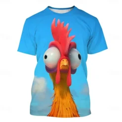 Animal T-shirt Anime 3D Graphic For Couple's Men's Women's Adults' Carnival Masquerade 3D Print Street Casual Daily