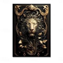 Animal Wall Art Canvas Prints and Posters Abstract Portrait Pictures Decorative Fabric Painting For Living Room Pictures No Frame