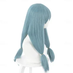 Anime Blue Halloween Cosplay Party Wigs
