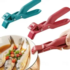Anti Scald Plate Bowl Dish Pot Holder Holder Silicon Clamp Anti-hot Clip Lifter Kitchen Oven Accessories Tool