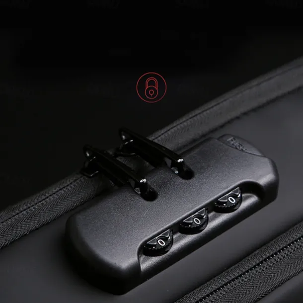 Anti Theft Computer Bag with Usb Charging Port Waterproof and Scratch Resistant Backpack Portable Chest Bag