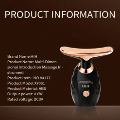 Anti Wrinkles Face Massager Beauty Device Anti-Aging Facial Neck Eye Device Skin Care Facial Lifting Firming Massager For Women And Man