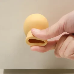 Anti-Collision Door Stopper Creative Silicone Door Stopper Non-Punching Toilet Top Door Stopper New Silent Toilet Door Stopper