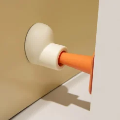 Anti-Collision Door Stopper Creative Silicone Door Stopper Non-Punching Toilet Top Door Stopper New Silent Toilet Door Stopper
