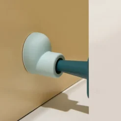 Anti-Collision Door Stopper Creative Silicone Door Stopper Non-Punching Toilet Top Door Stopper New Silent Toilet Door Stopper