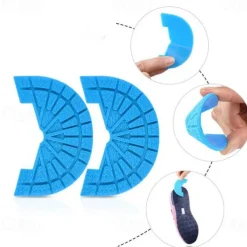 Anti-Slip Shoe Heel Pads – Durable Rubber Sole Protectors for Enhanced Traction and Comfort, Ideal for Shoe Repair and Customization, Available in Multiple Colors