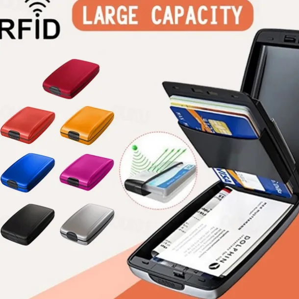 Anti-Theft Wallet Mini Portable Storage Bag Lightweight Credit Card Case, Minimalist Bag