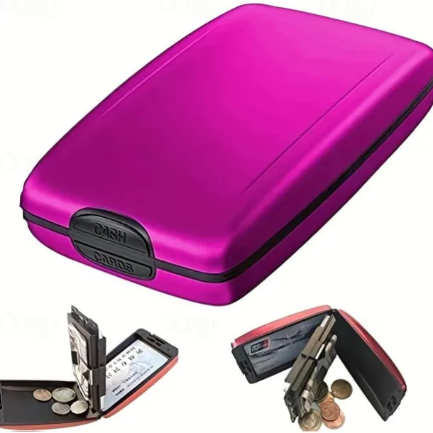 Anti-Theft Wallet Mini Portable Storage Bag Lightweight Credit Card Case, Minimalist Bag