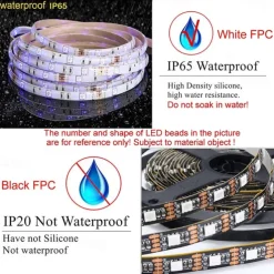 App Intelligent Control Bluetooth Mesh Smart Led Lights Strip 1M 2M 3M 4M 5M 5050 RGB SMD 30 LEDs Per Meters with IR 24 Key Controller USB Port DC5V