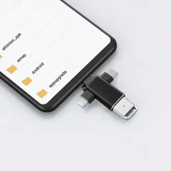 Applicable To Apple Huawei Typec Adapter OTG 3-in-1 Tablet Reading U Disk Mouse USB3.0 Converter