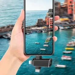 Applicable To Apple Huawei Typec Adapter OTG 3-in-1 Tablet Reading U Disk Mouse USB3.0 Converter