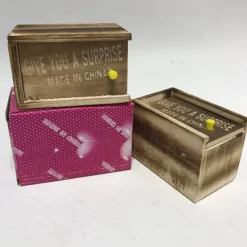 April Fool's Day Gift Startles Prank Toy Simulation Spider Wooden Box Pranks Scare Gift