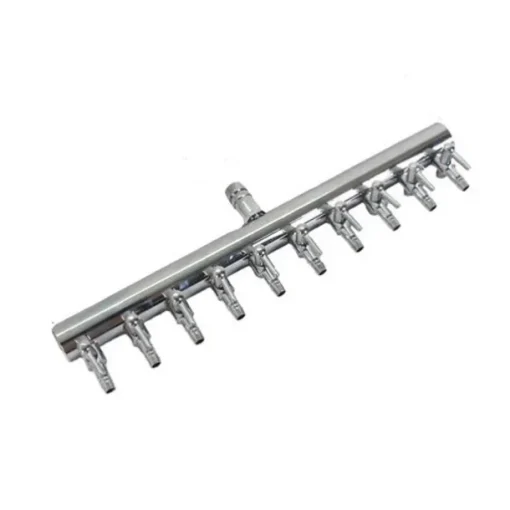 Aquarium Accessories 2 4 6 8 10 Ways Aquarium Inline Air Splitter Control Valve For Oxygen Pump Hose Inlet Dia
