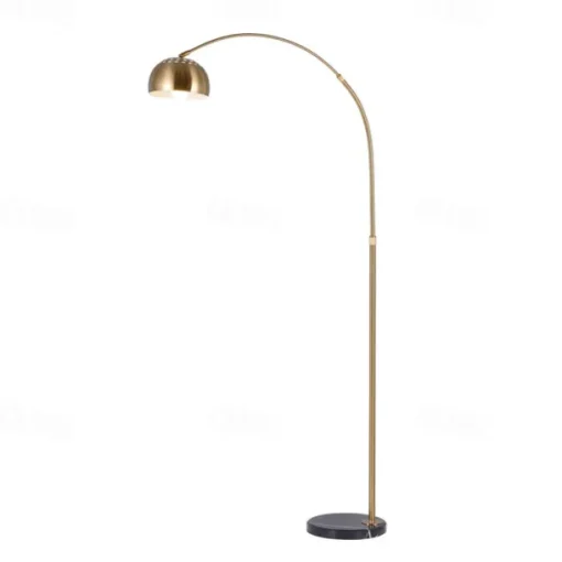 Arc Lamp - Height Adjustable 170 cm E26 Black Gold Arc Lamp, Floor Lamp Warm White Arc Floor Lamp 110-240V