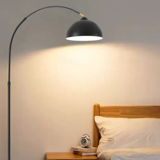 Arc Lamp - Height Adjustable 180 cm E26/E27 Arc Lamp, Floor Lamp Black White Arc Floor Lamp 110-240V