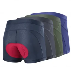 ARESFUEL Men's Cycling Underwear Shorts Cycling Pants Cycling Underwear Bike Underwear Shorts Padded Shorts / Chamois Form Fit Mountain Bike MTB Road Bike Cycling Sports Breathable Soft High