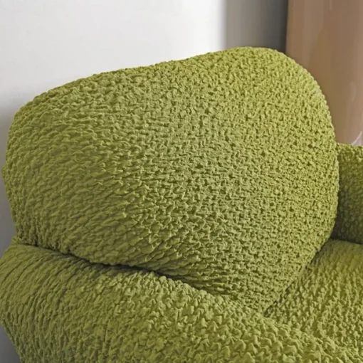 Armchair Cover Armchair Slipcover Soft Polyester Fabric Slipcover 1-Piece Form Fit Stretch Stylish Furniture Protector Microfibra Collection