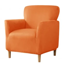 Armchair Slipcover,Stretch Velvet Armchair Cover Soft Chair Covers with Arms for Living Room Furniture Protector