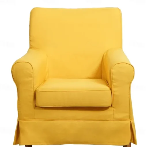 Armchair Sofa Cover Solid Color Quilted Slipcovers LITB PRIME cover Ektcover