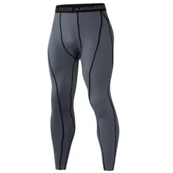 Arsuxeo Men's Compression Pants Running Tights Leggings Base Layer Athletic Athleisure Fall Polyester Breathable Quick Dry Moisture Wicking Soft Compression Fitness Gym Workout Running Sportswear