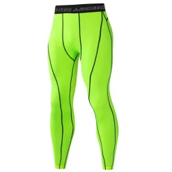 Arsuxeo Men's Compression Pants Running Tights Leggings Base Layer Athletic Athleisure Fall Polyester Breathable Quick Dry Moisture Wicking Soft Compression Fitness Gym Workout Running Sportswear